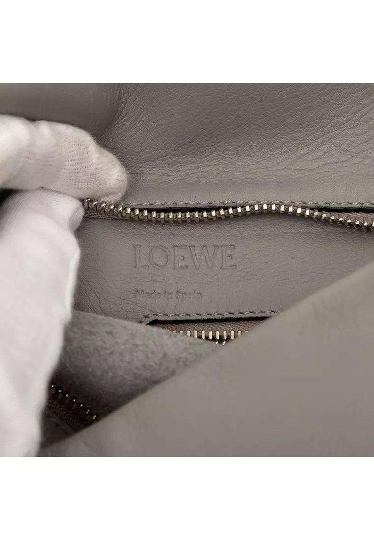 Pre-Loved Loewe Leather Anagram Shopper Tote