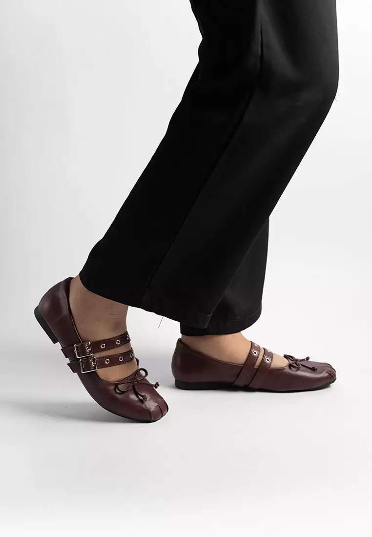 Blake Double Strap Flats
