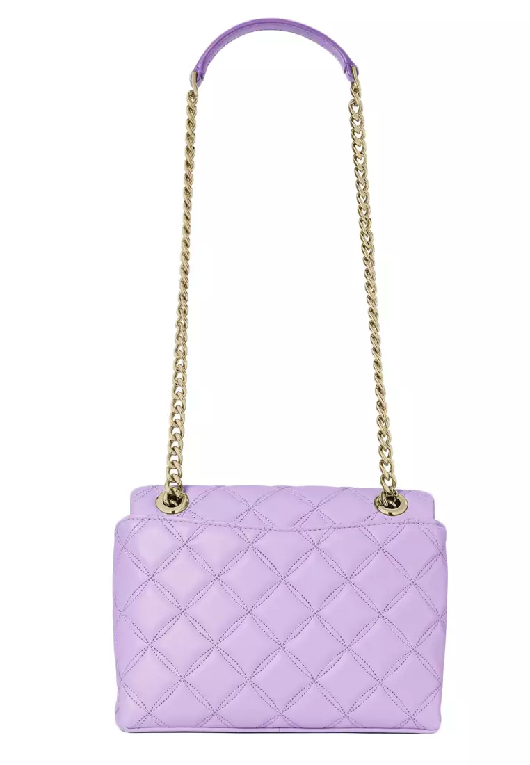 Natalia Small Flap Crossbody Bag - Light Purple