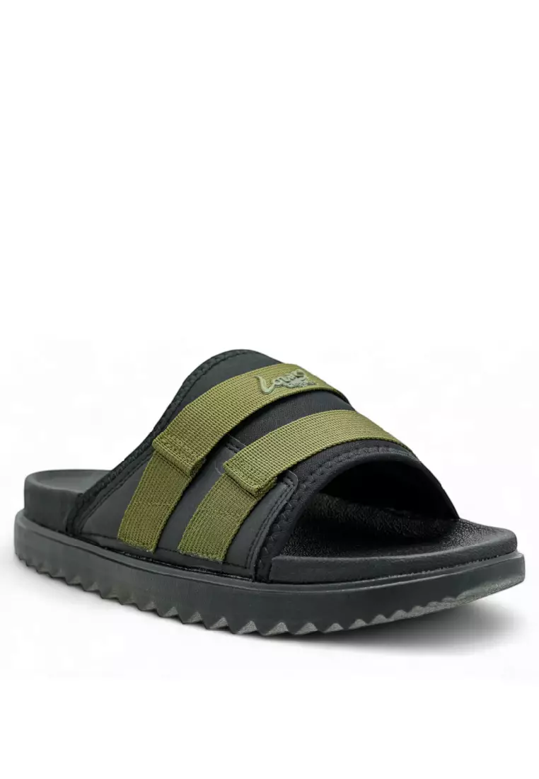 Men Slip On Faux Leather Classic Casual Sandals - 250141249
