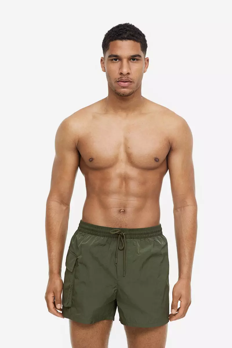 H&m short swim shorts clearance