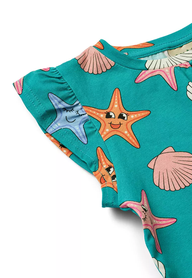 T-shirt with starfish