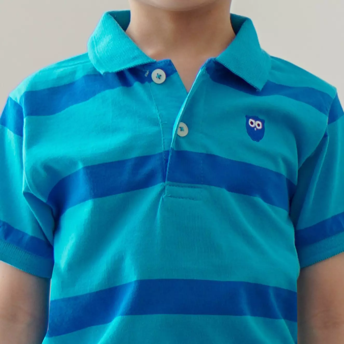 Matsuda baju kaos polo anak laki laki katun umur 2-12 Benno