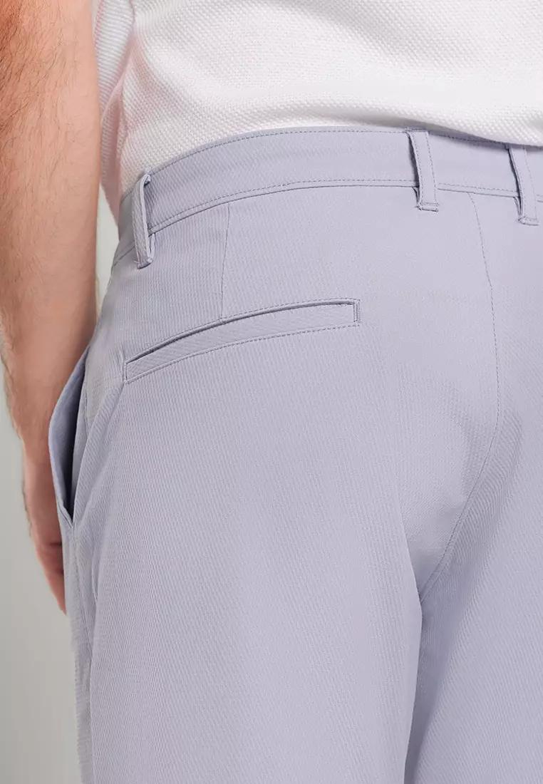 MOC Celana Panjang Chinos Pria Regular Fit Svarga - Light Grey