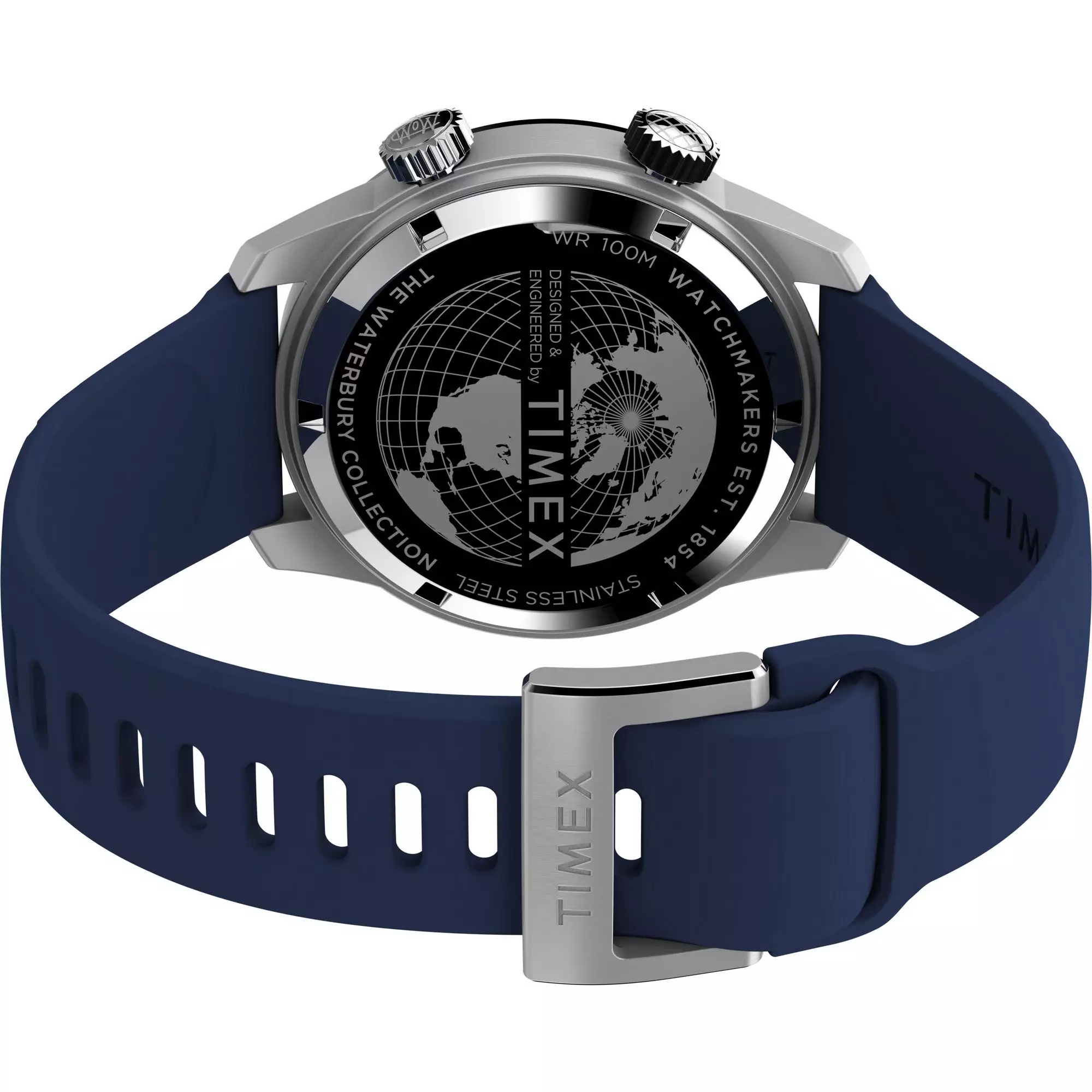 Jam Tangan Pria TIMEX TW2V73500V5 WATERBURY Blue Original