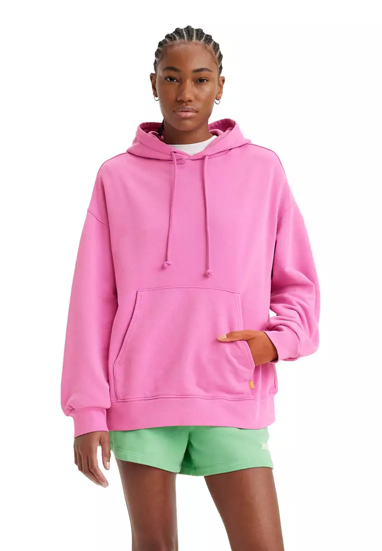 Levi pink hoodie best sale