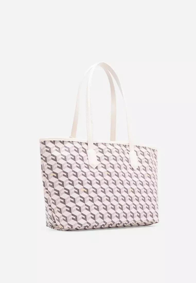 Russo Medium Tote Bag White