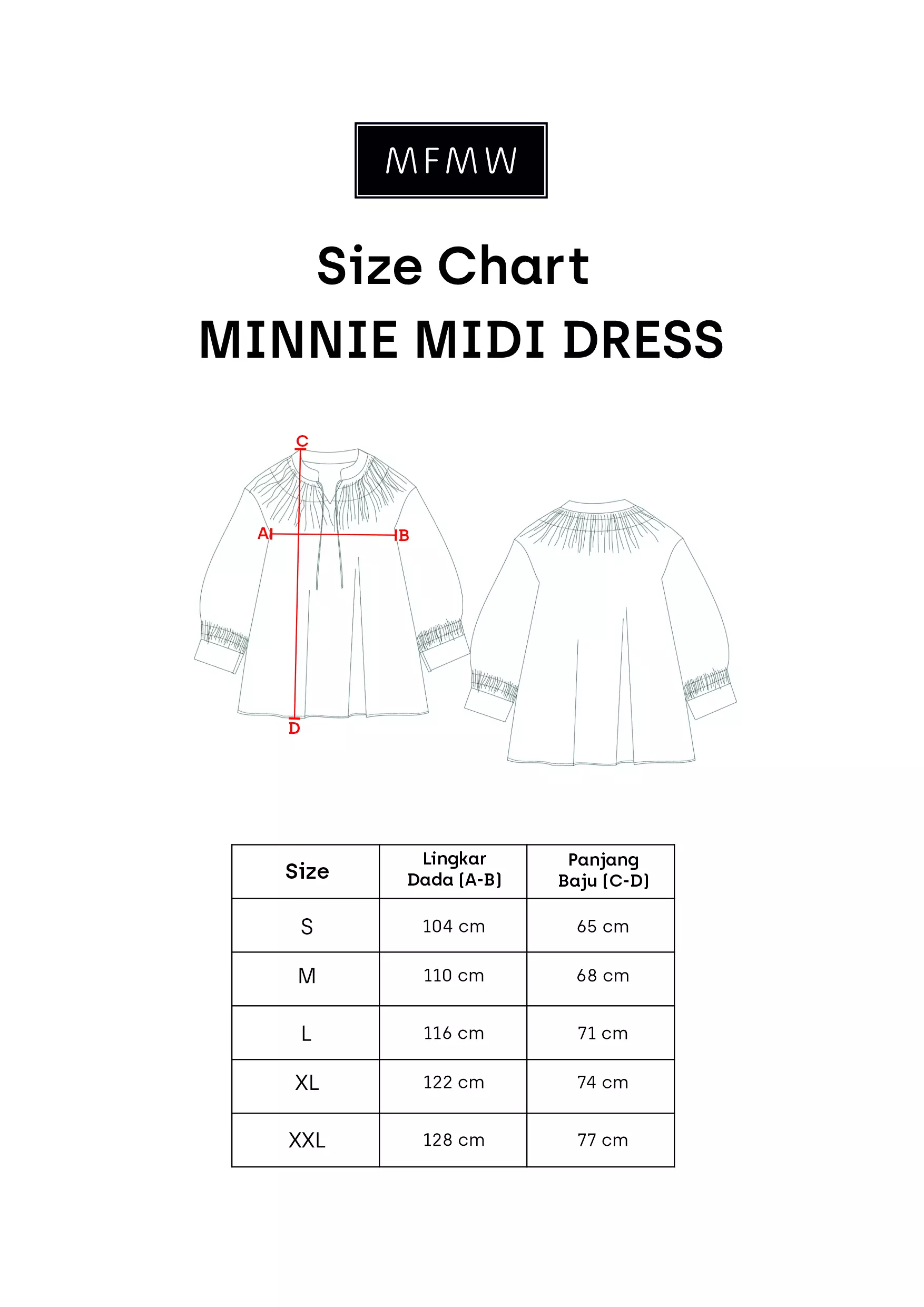 MFMW Glenoska Atasan Blouse Peach Fuzz Motif Bunga