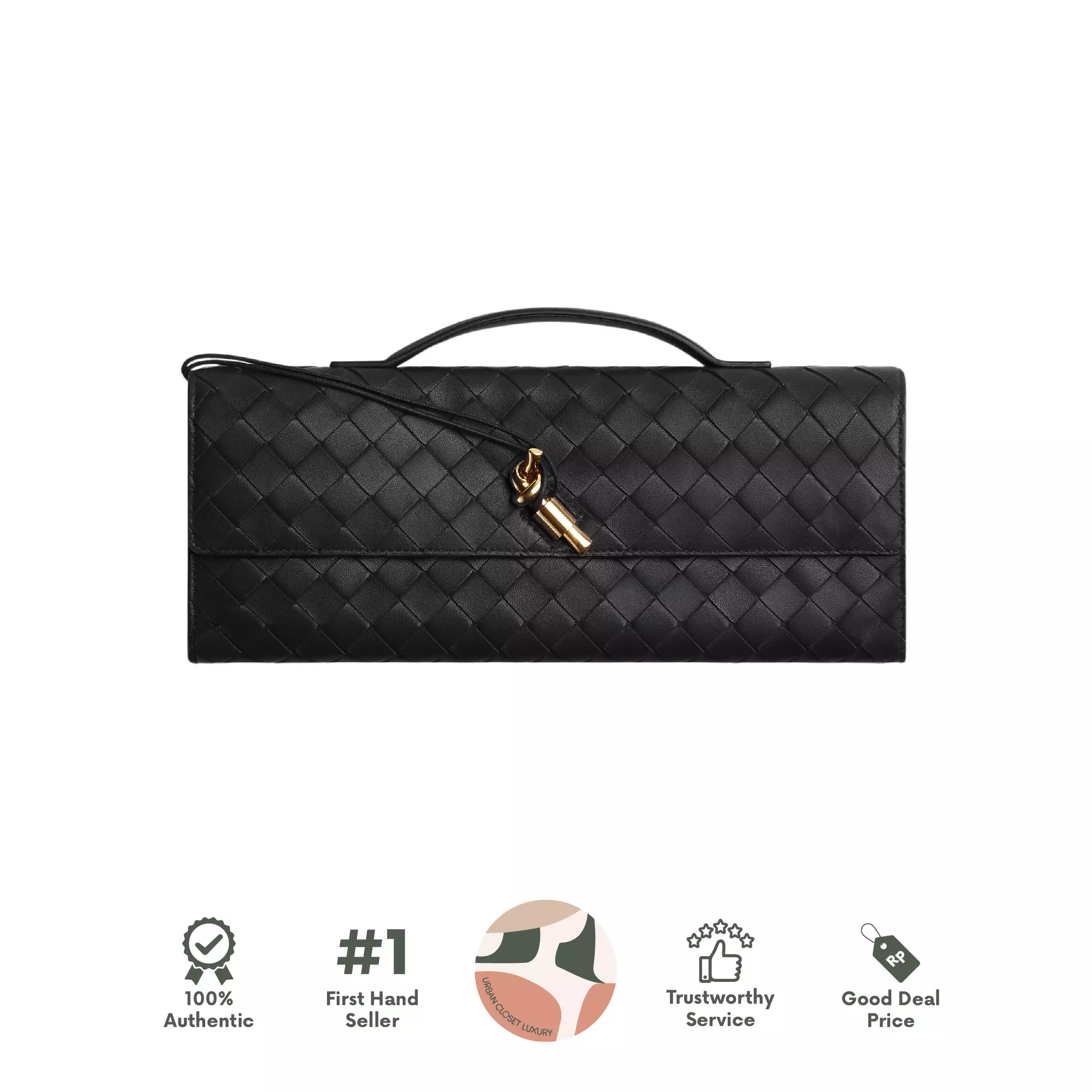 Andiamo Clutch Black