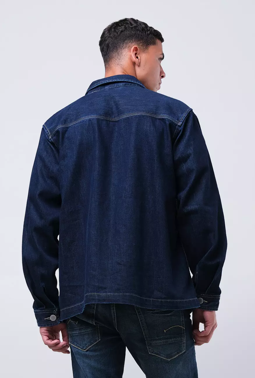 Jacket Denim Pria Hubner