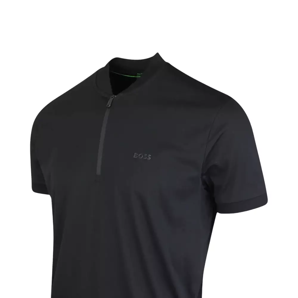 Pariq Unity Regular Fit Cotton Polo Shirt Black