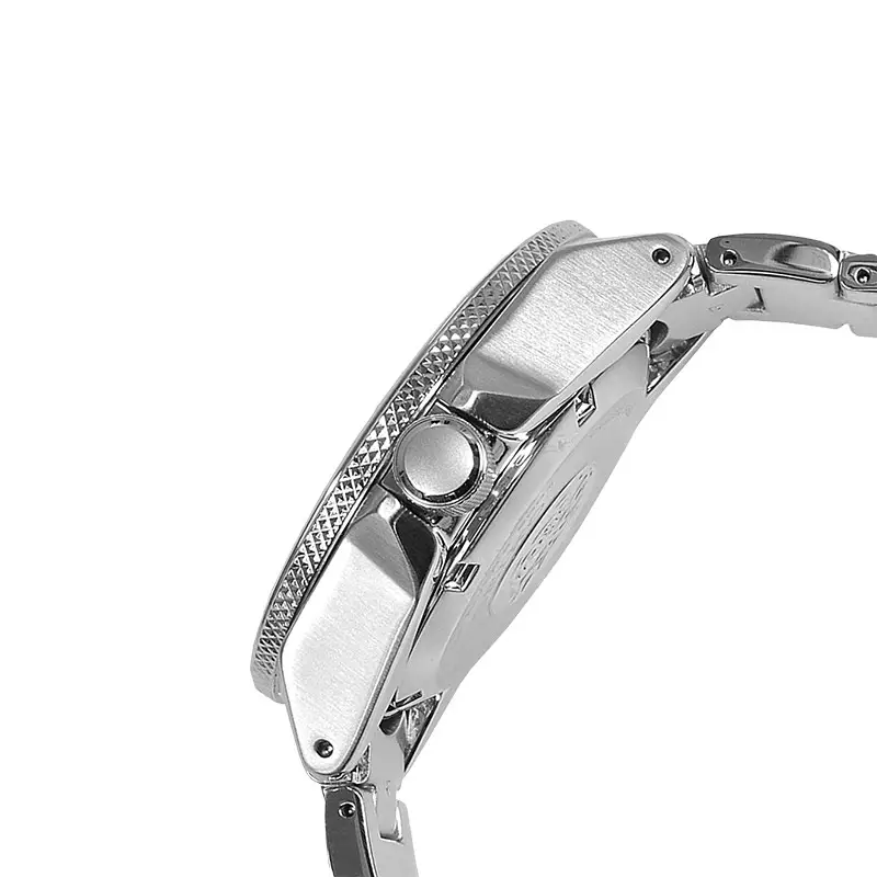 Jam Tangan Pria Seiko Prospex SRPF03K1 Samurai Automatic Black Dial Stainless Steel Strap