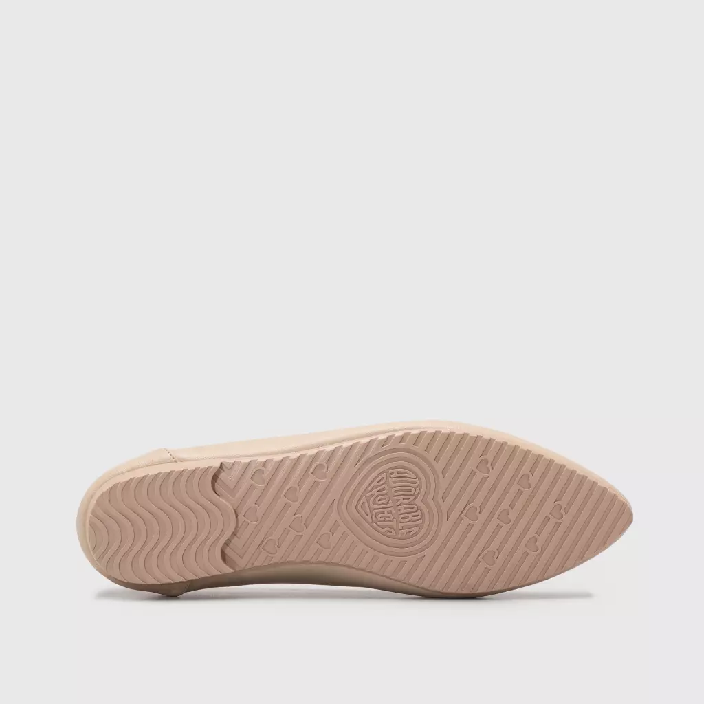 Adorableprojects - Hushfire Flat Shoes Cream - Sepatu Wanita