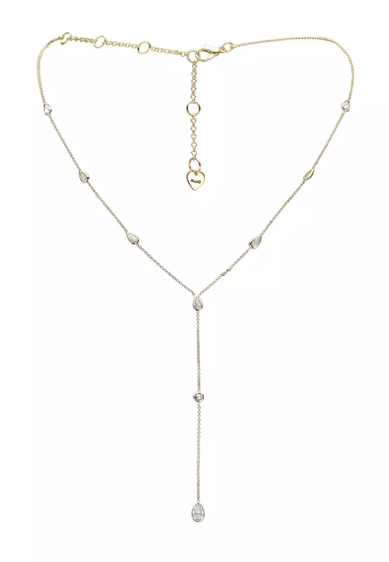 Buy ALDO Frayssa Gold Plated Y Necklace 2024 Online ZALORA Singapore