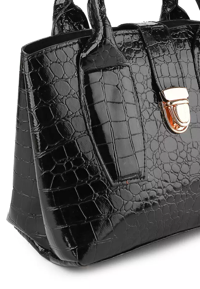 Croco Hand Bag