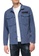 REPLAY blue Cotton twill jacket with pockets 92AB5AA721E4AEGS_1