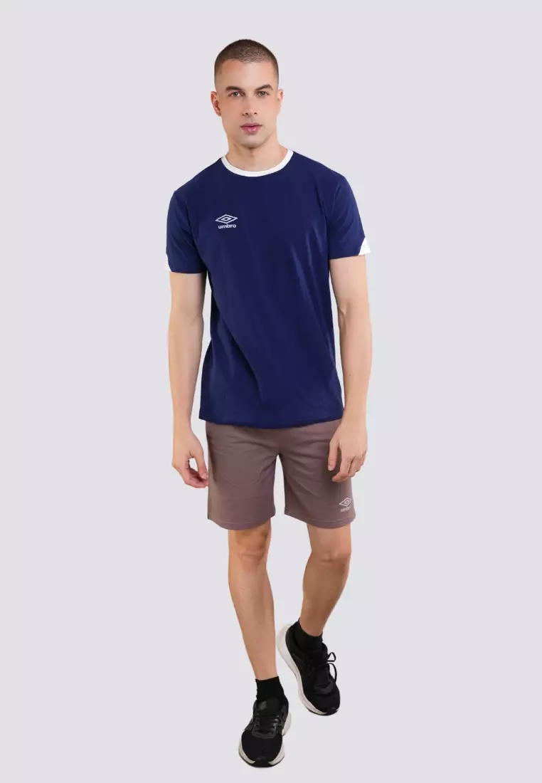 Ringer T-Shirt with Round Neck Activewear for Men
