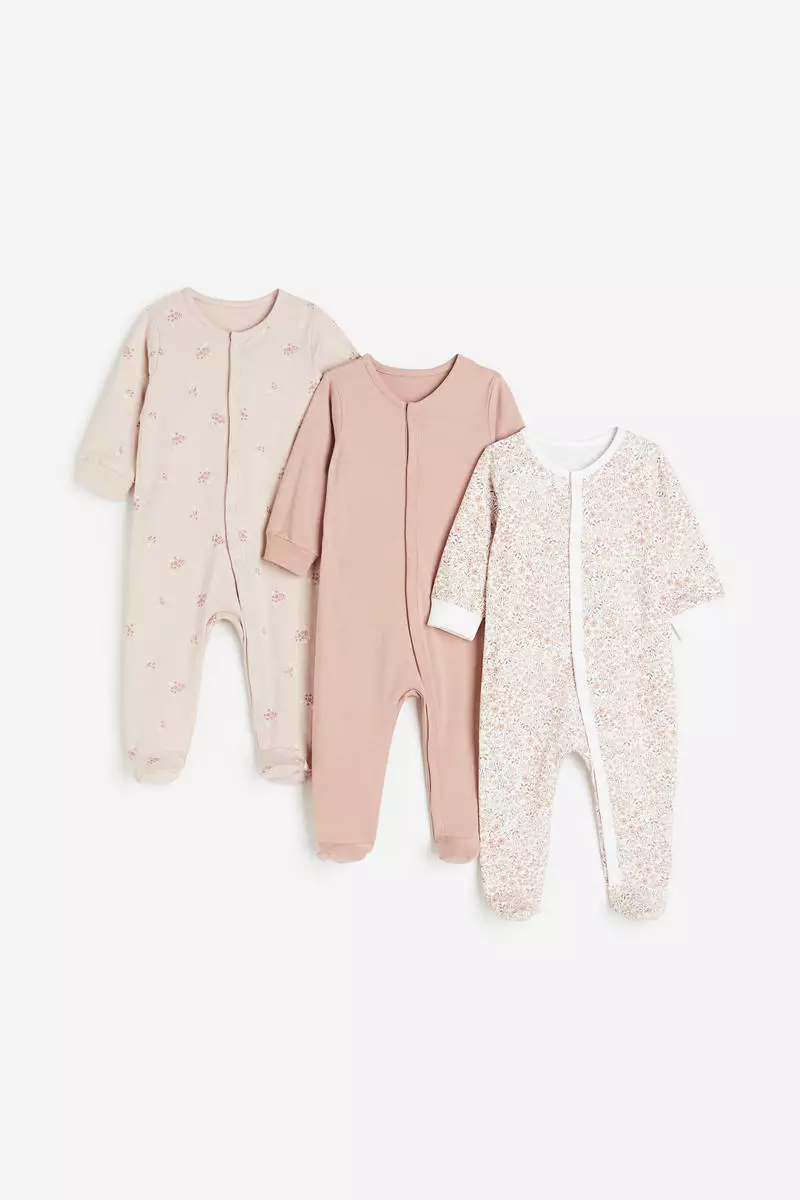 H&m discount footless sleepsuits