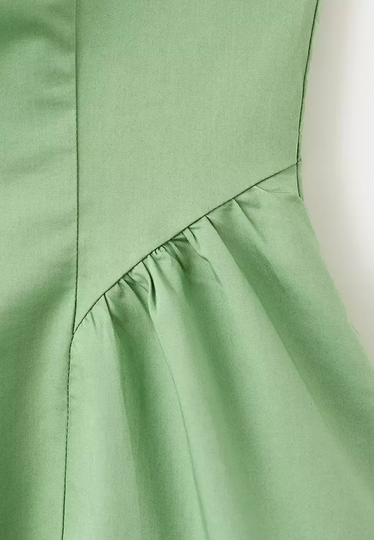 Flared Cotton Dress