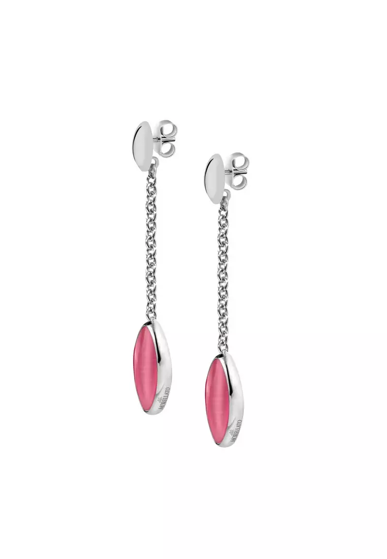 Profonda Earrings Steel Cat Eye SALZ07