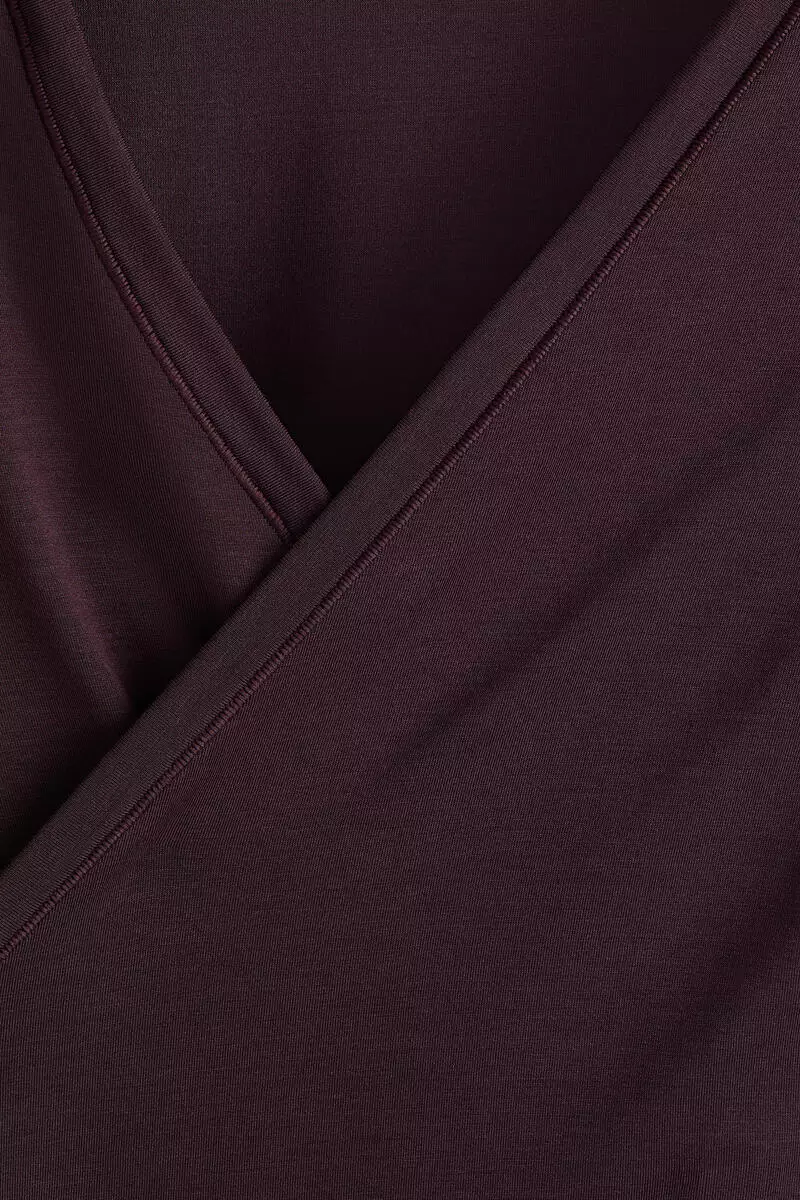 Sports wrap top in modal