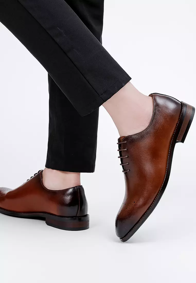 Brogue Leather Oxford MK5018-5