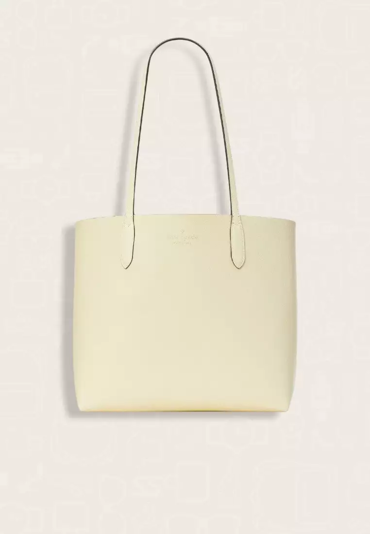 Kate Spade Ava Reversible Tote Warm Gingerbread