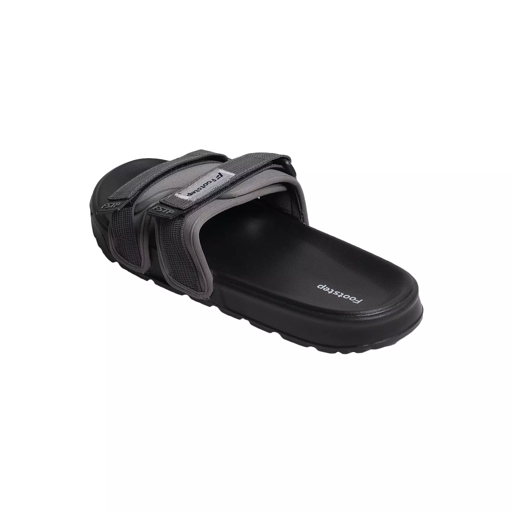 Footstep Footwear Sandal Pria Slide Pascal Grey Original Sandal