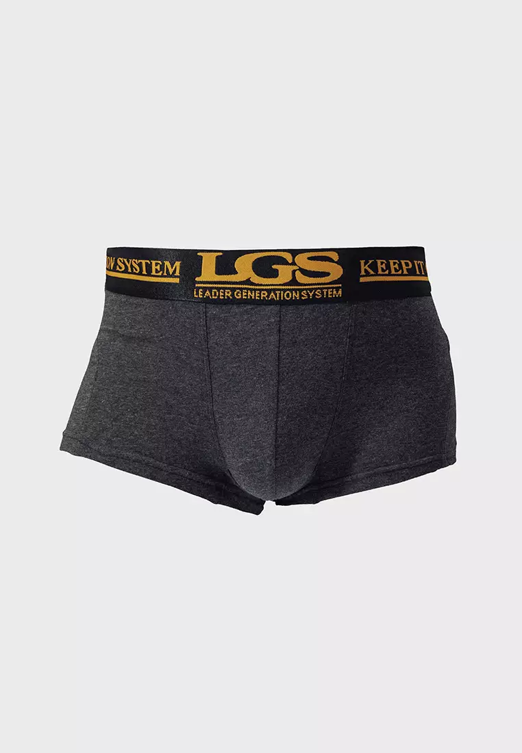 LGS - Underwear - Boxer Pria - Karet Nyaman - Katun Premium - Kancut - Pakaian Dalam Cowok - LEBX.005.655.3.7C