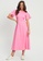 Calli pink Tashi Midi Dress D5823AA0399D74GS_1