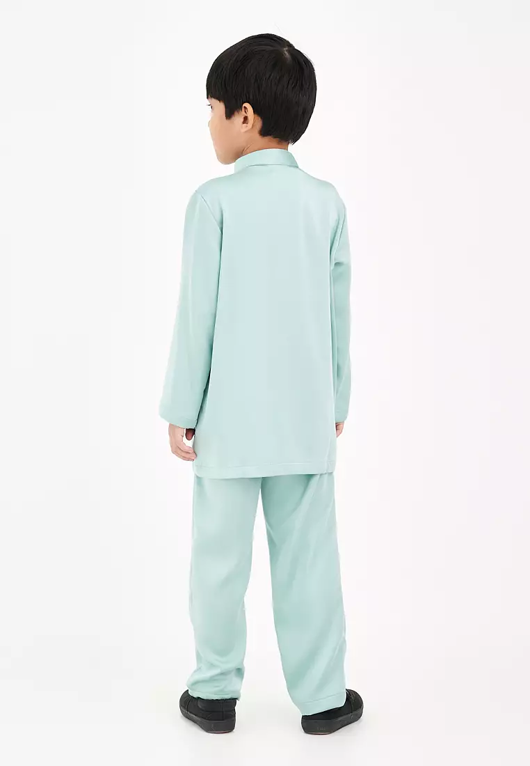 Gene Martino - Abdel Baju Melayu Slim Fit Sedondon – Kids 1139