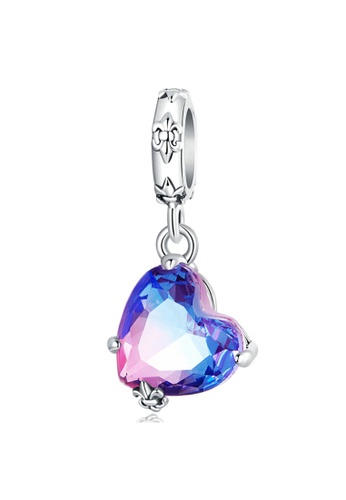 925 Signature silver 925 SIGNATURE Solid 925 Signature Silver Love In The Galaxy Charm F72EEACC193CACGS_1
