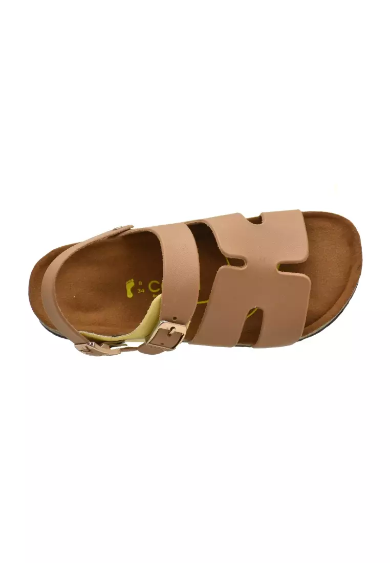 Carvil Sandal Anak Abigail-02 TW Stone/Yellow