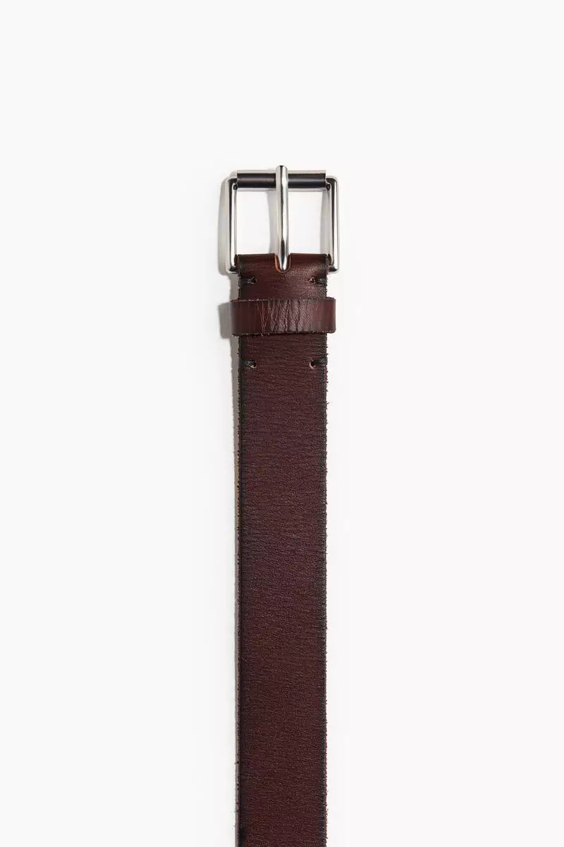 Leather belt