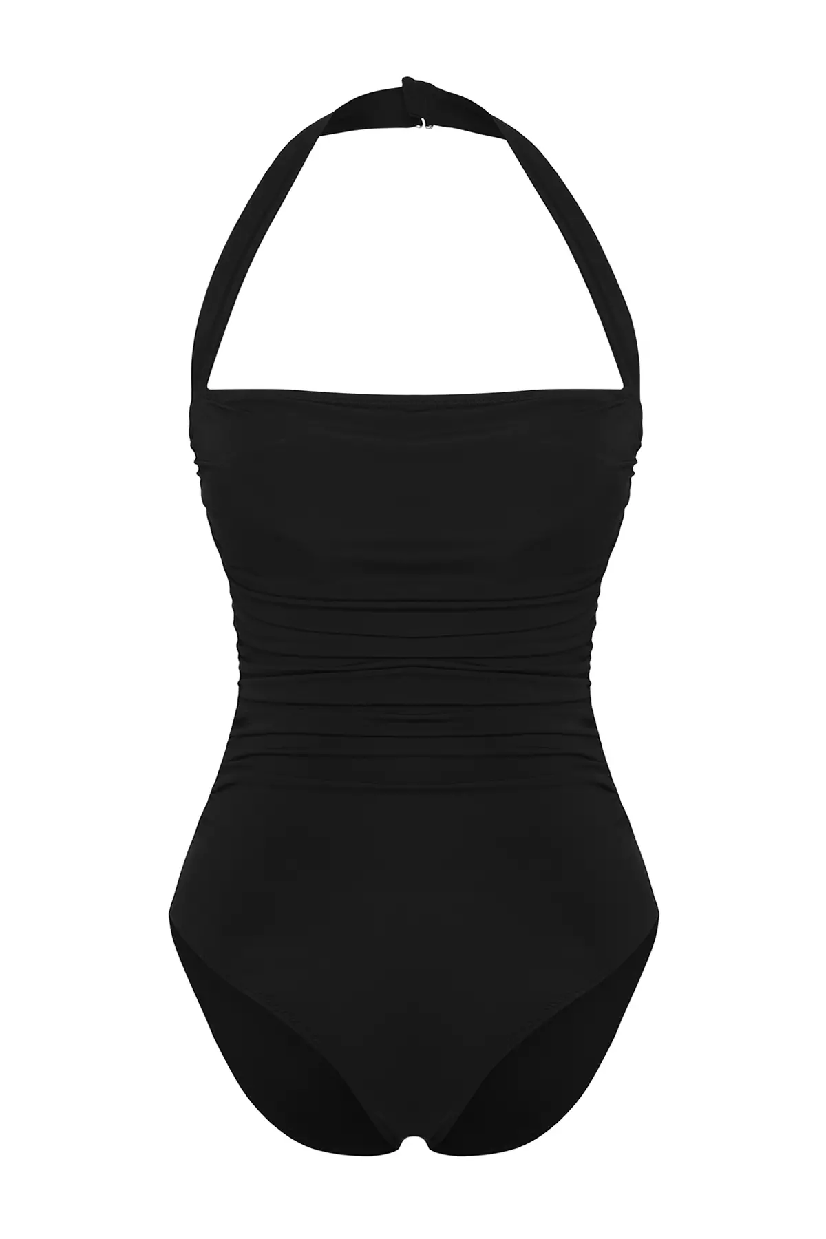 Ruched Halter Swimsuit