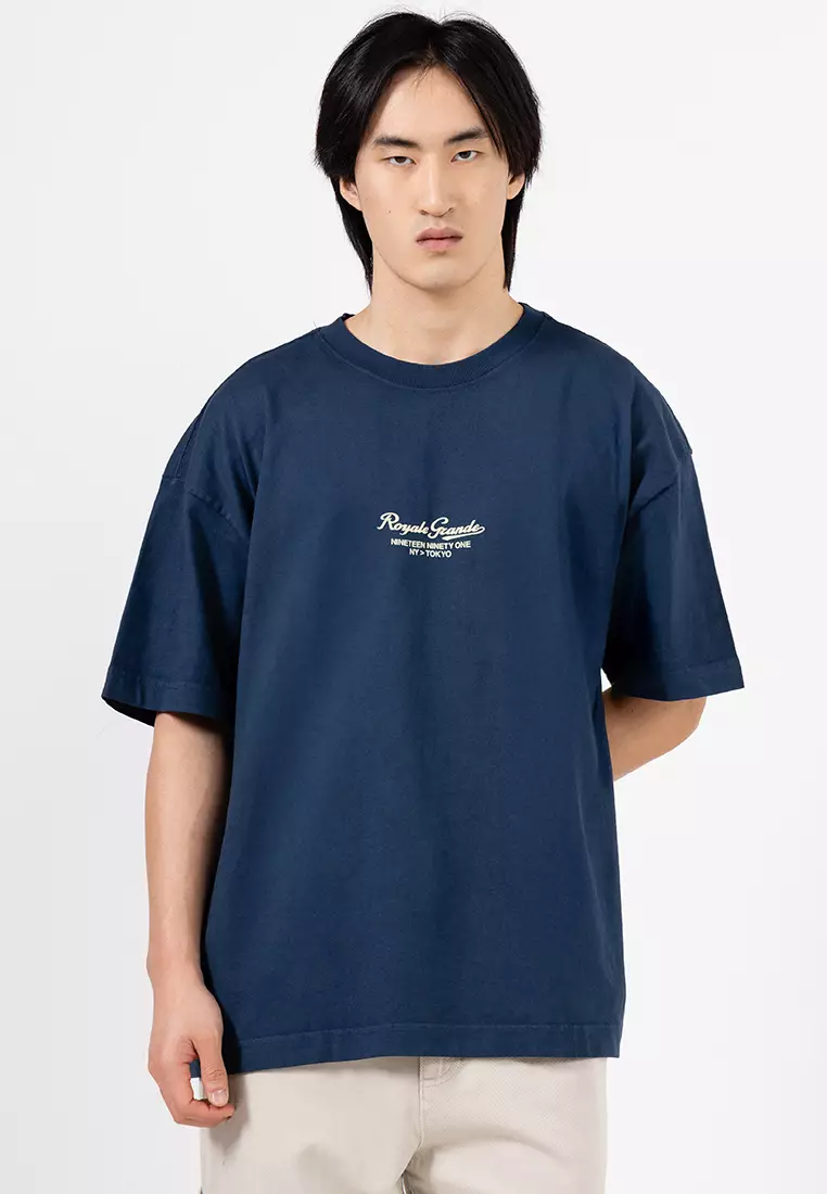 Box Fit Text T-Shirt