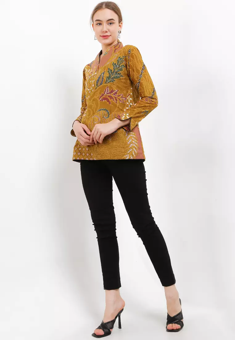 Blouse Batik Byur Jayanasa Premium Slimfit Elegant