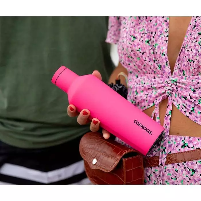 Corkcicle Canteen 16 oz / 475 ml Neon Pink