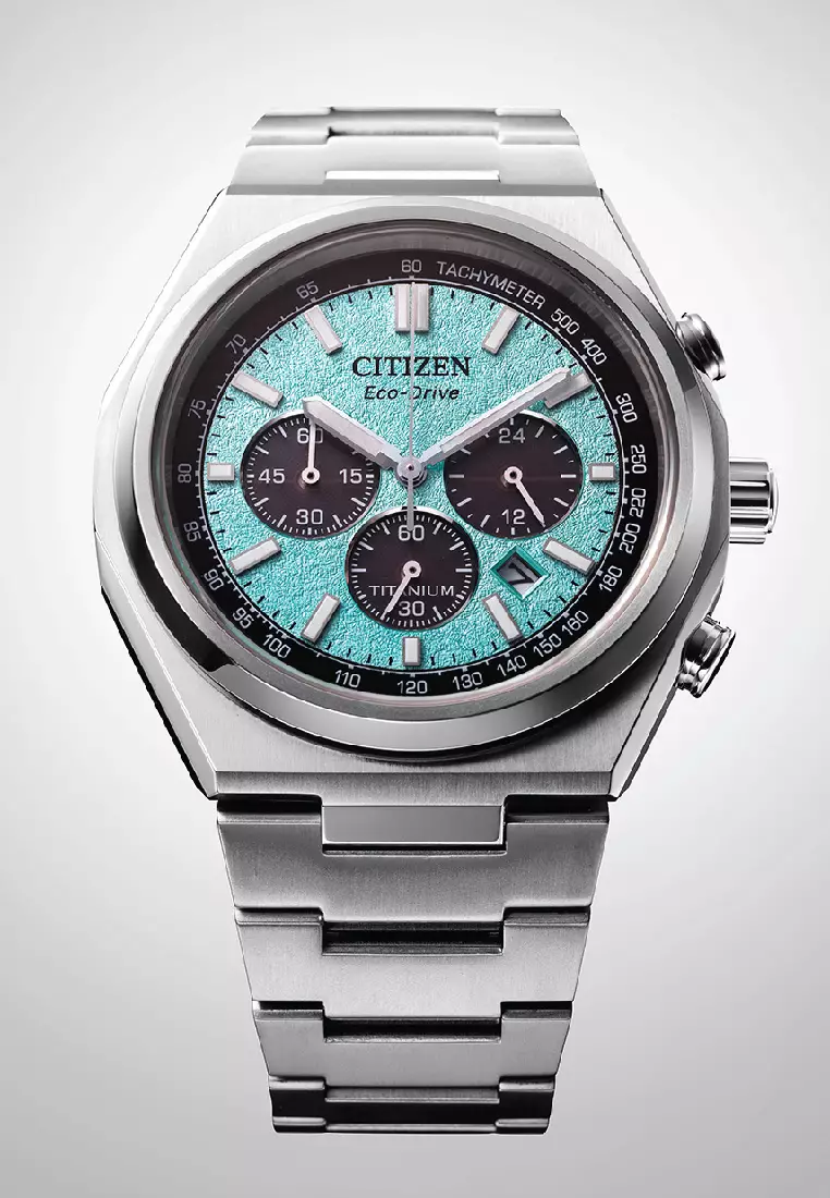 Buy Citizen Citizen Zenshin Eco-Drive Chronograph Super Titanium