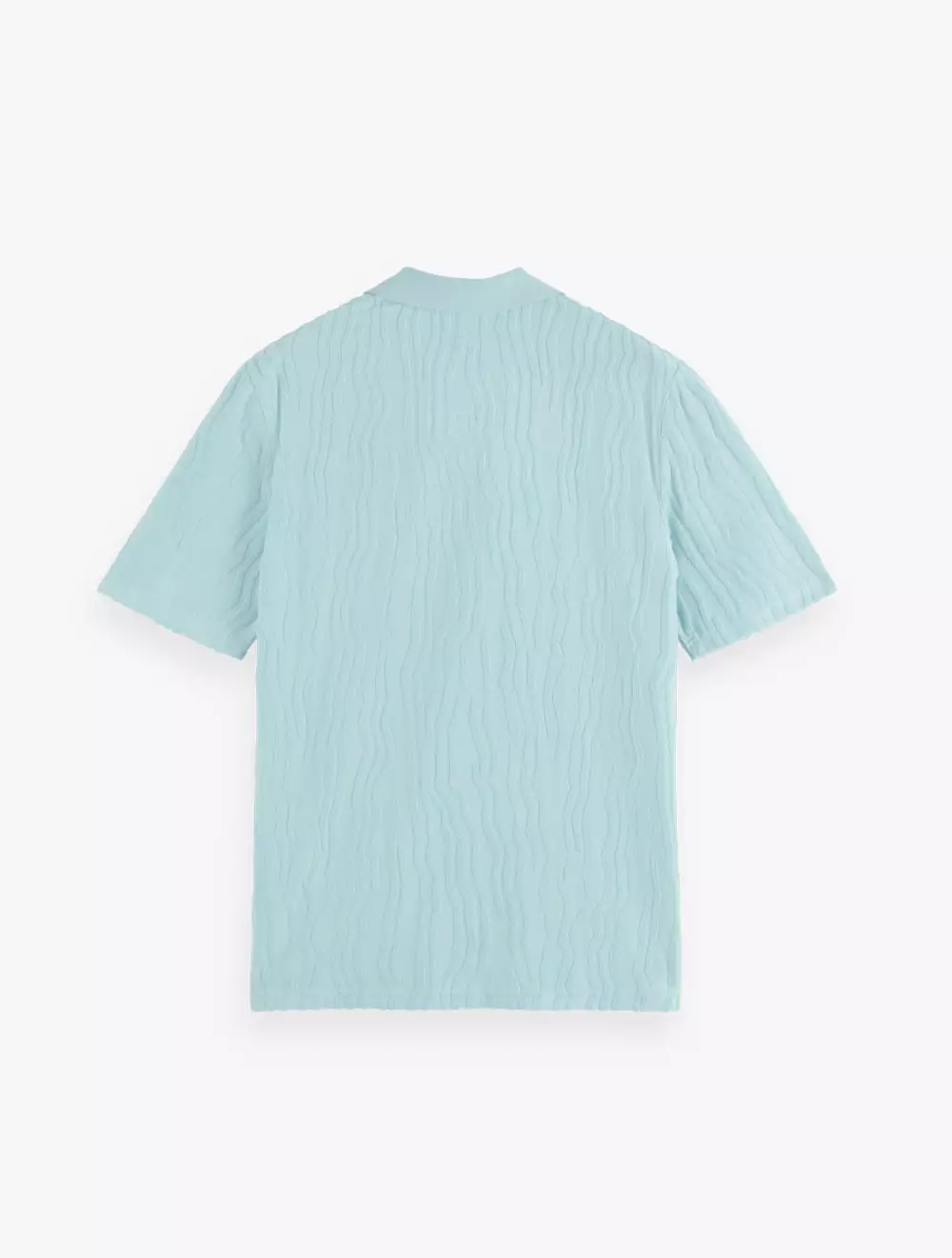 Jacquard Cotton Terry Relaxedfit Polo - SDA180100410