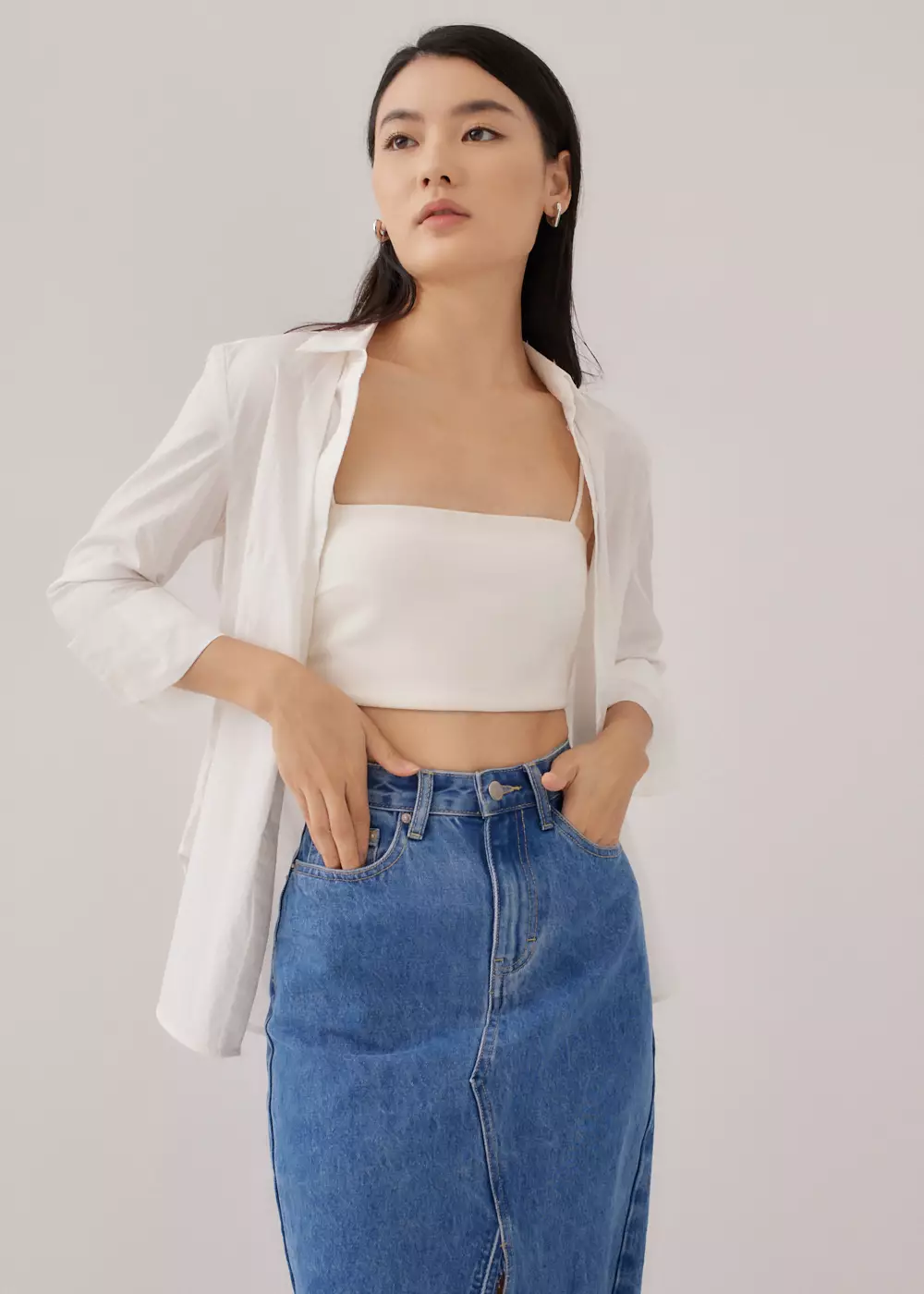 Jaelia Crop Camisole Top