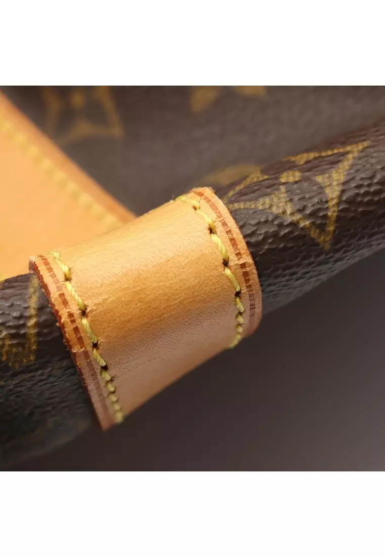 Pre-Loved Louis Vuitton Keepall 45 monogram Boston bag PVC leather Brown