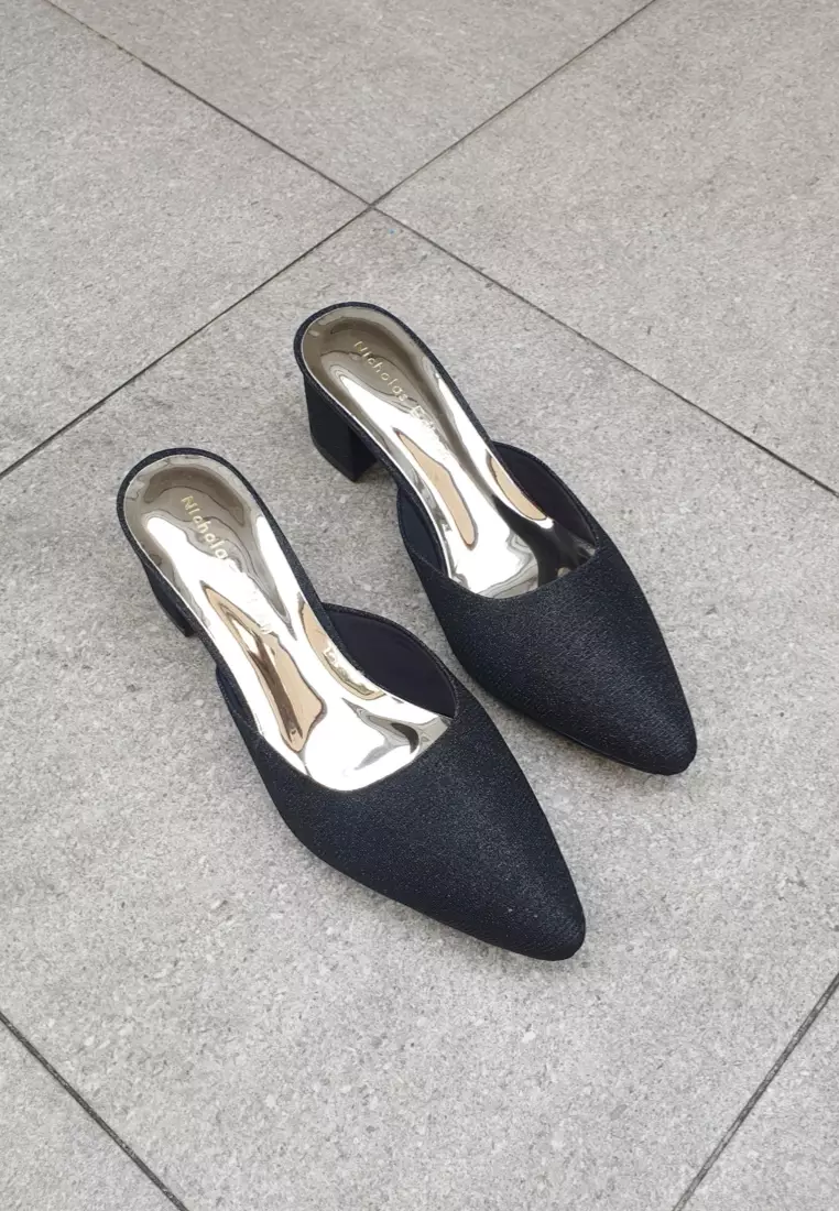Nicholas Edison Heel Magda Black