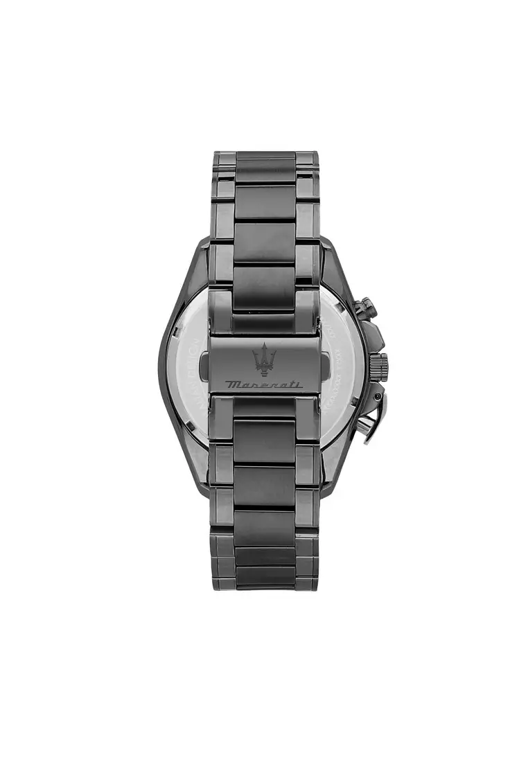 【Online Exclusive】Maserati Traguardo 45mm Men's Quartz Watch R8873612045 Japan Movement