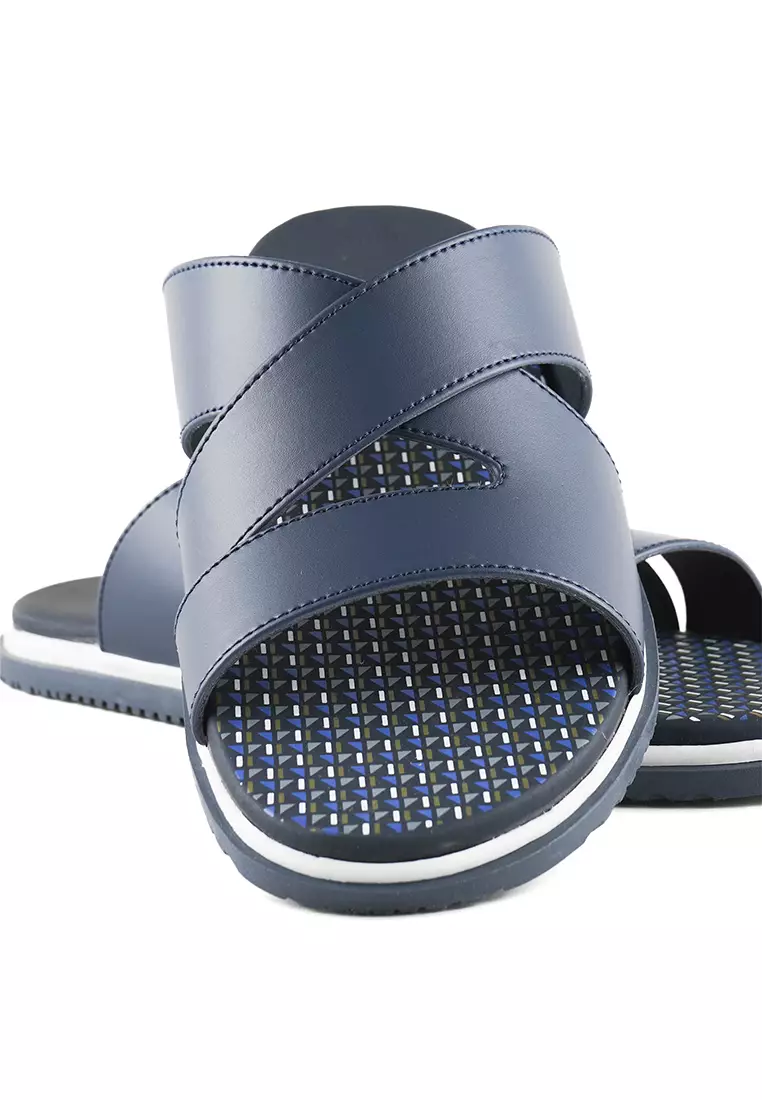 Jackson Zeno 1JSS Navy - Sandal Pria