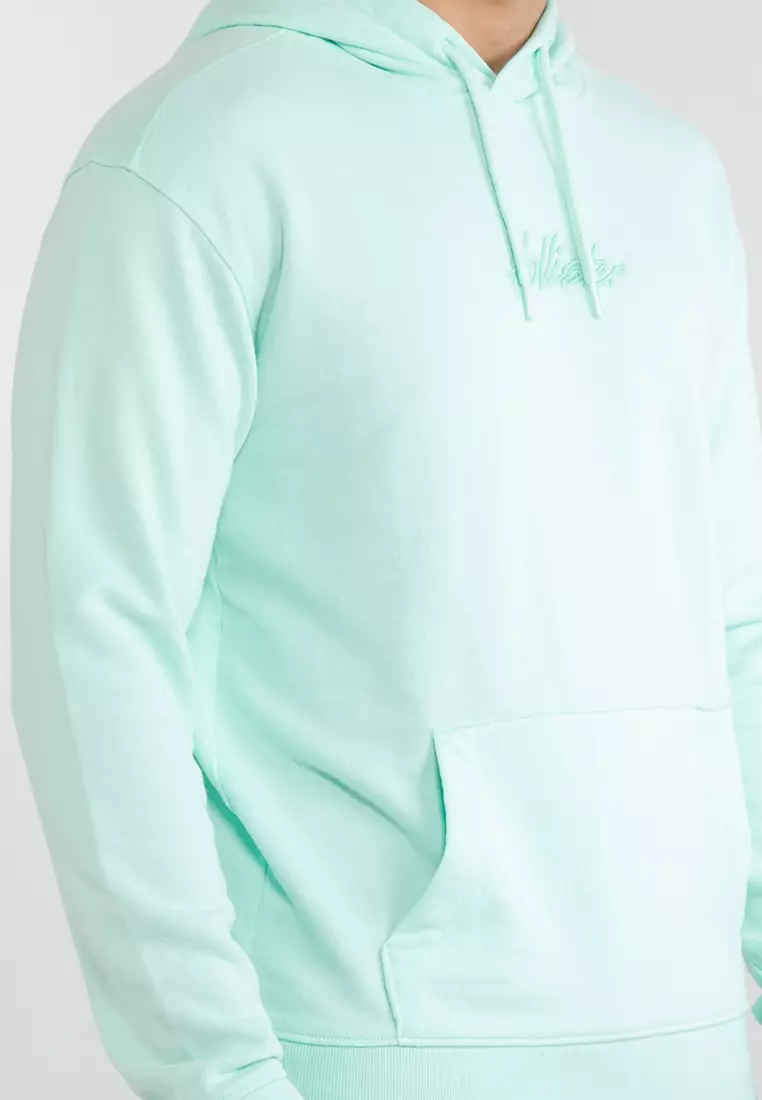 Buy Hollister Embroidered Logo Hoodie 2023 Online | ZALORA Singapore