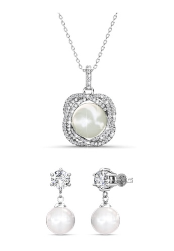 Buy Her Jewellery Majestic Paul Set Embellished With Crystals From Swarovski Online On Zalora Singapore