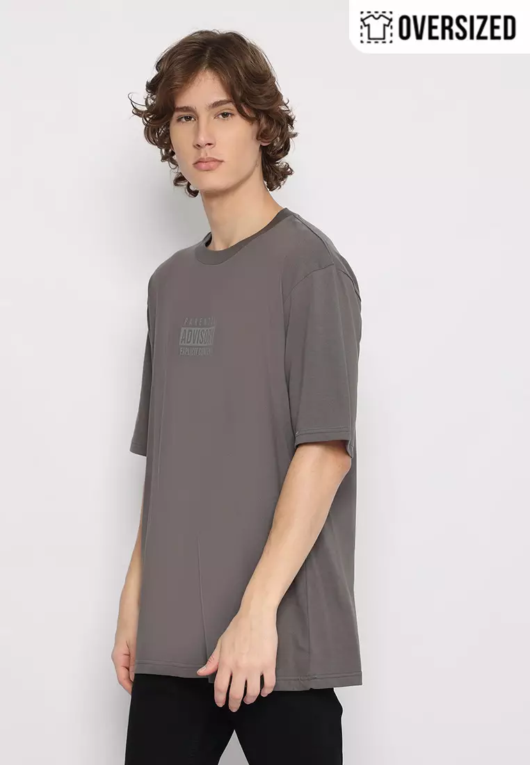RBJ T-Shirt Cotton Combed Oversized Pria 2079250181