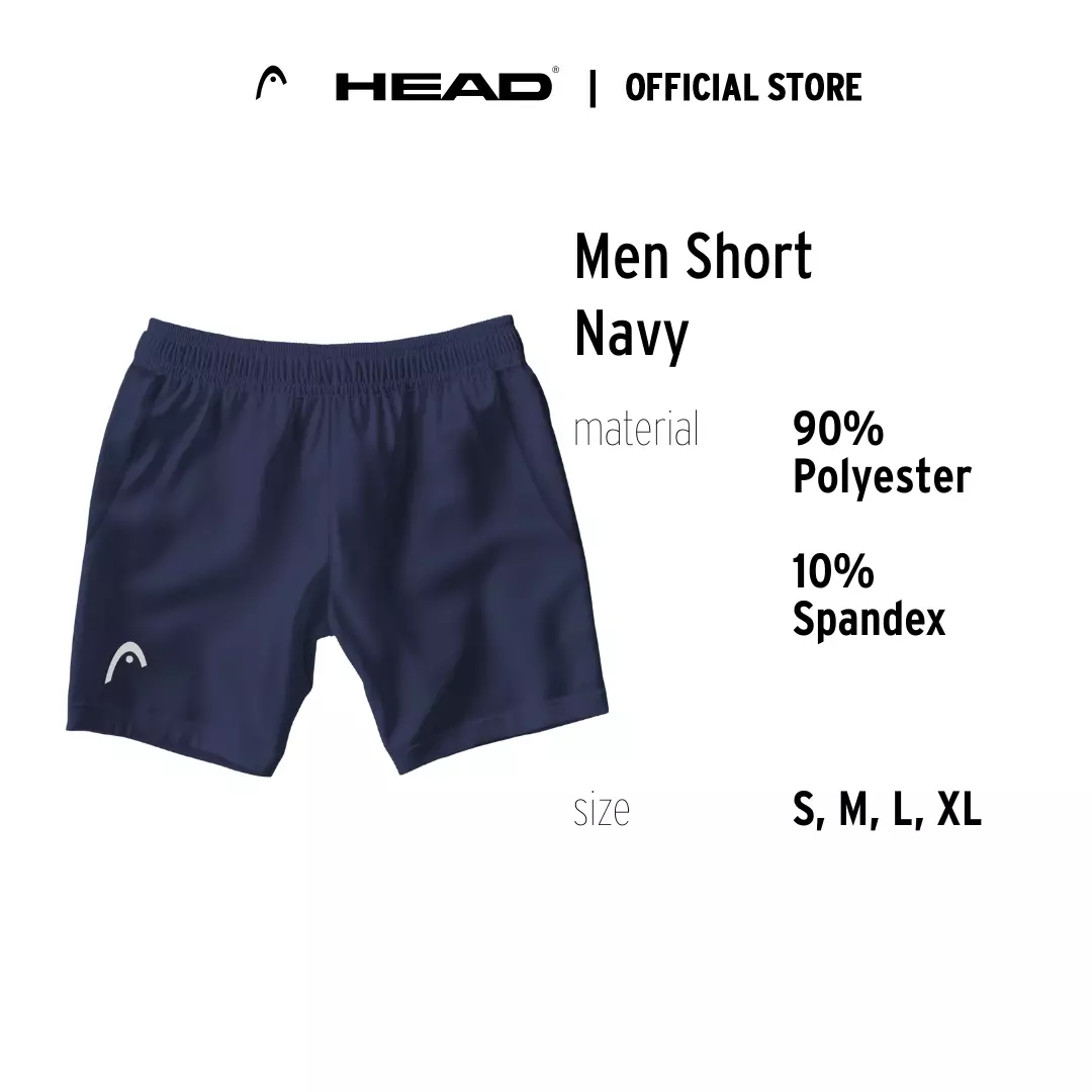 HEAD Men Shorts - Celana Pendek Pria (Navy)