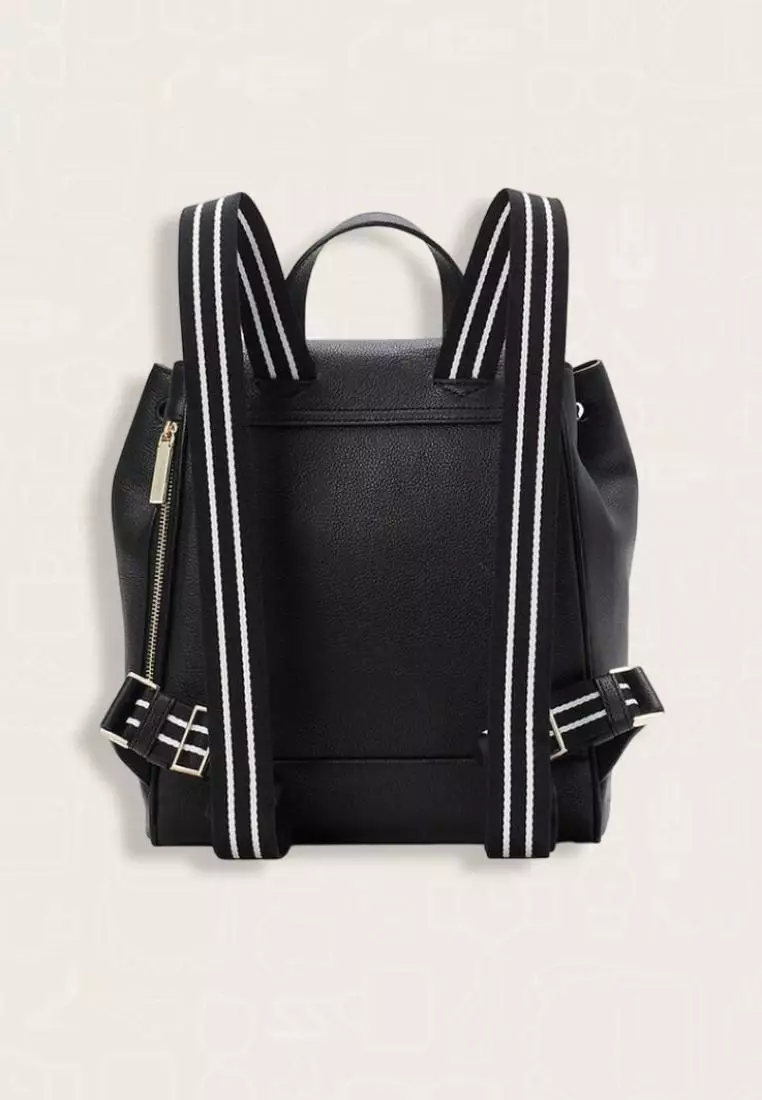 Kate Spade Rosie Medium Flap Backpack Black